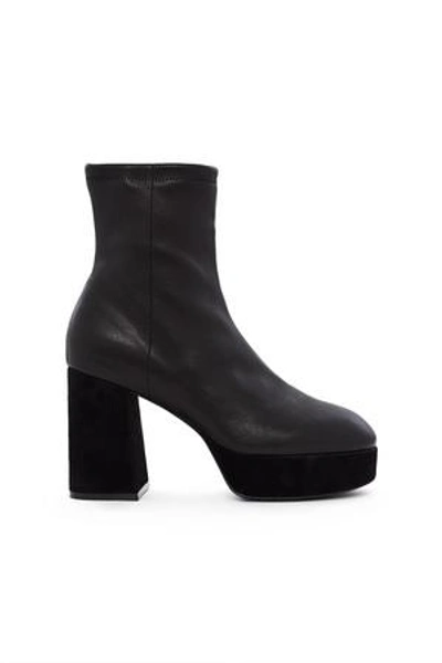 Shop Opening Ceremony Carmen Leather Boots In Black