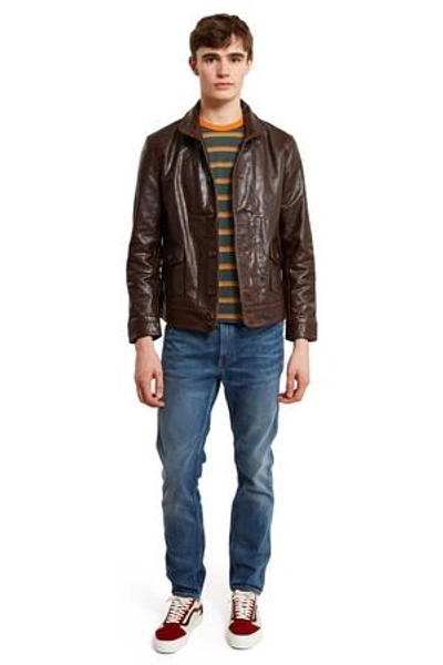 Levi's Opening Ceremony 1930s Menlo Leather Jacket In Brown | ModeSens