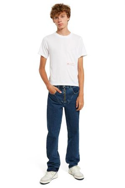 Martine Rose Opening Ceremony Strap Jeans In Denim | ModeSens