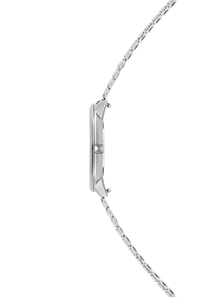 Shop Rebecca Minkoff Designer Mesh Bracelet Watch For Women |major 35mm |  In Silver