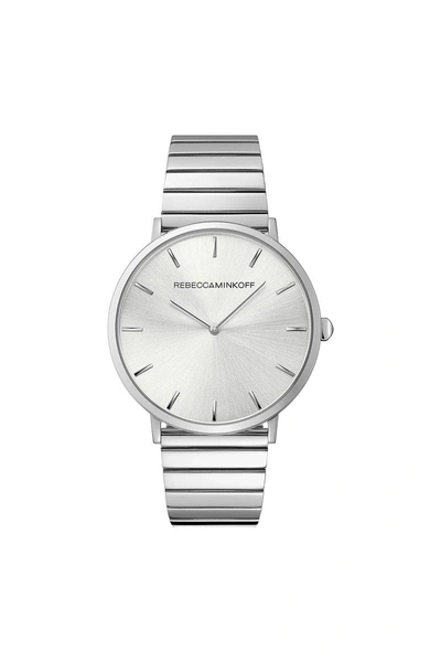 Shop Rebecca Minkoff Silver Women's Watch | Major 40mm Designer Watch |