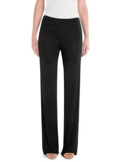 Shop Emilio Pucci Jersey Palazzo Pants In Black