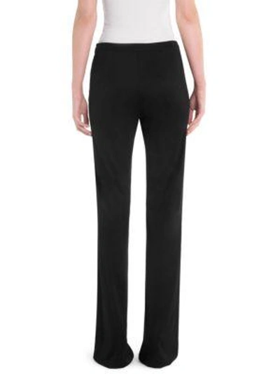 Shop Emilio Pucci Jersey Palazzo Pants In Black