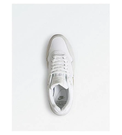 Shop Nike Air Max Jewell Leather Trainers In Summit White Gold