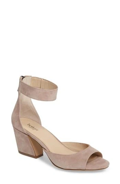 Shop Botkier Pilar Ankle Strap Sandal In Pink Suede