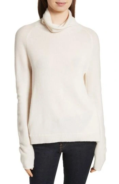 Shop Theory Norman B Cashmere Sweater In Ivory