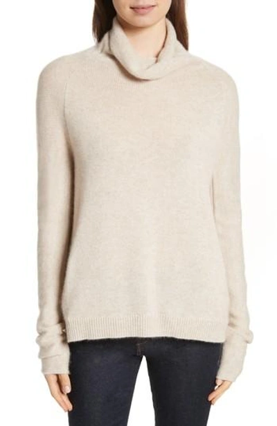 Shop Theory Norman B Cashmere Sweater In Pale Wood