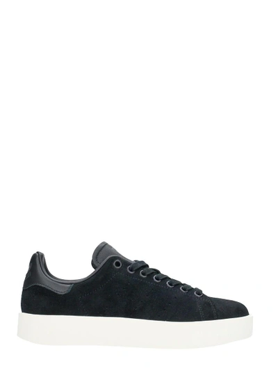 Shop Adidas Originals Stan Smith Bold Sneakers In Black