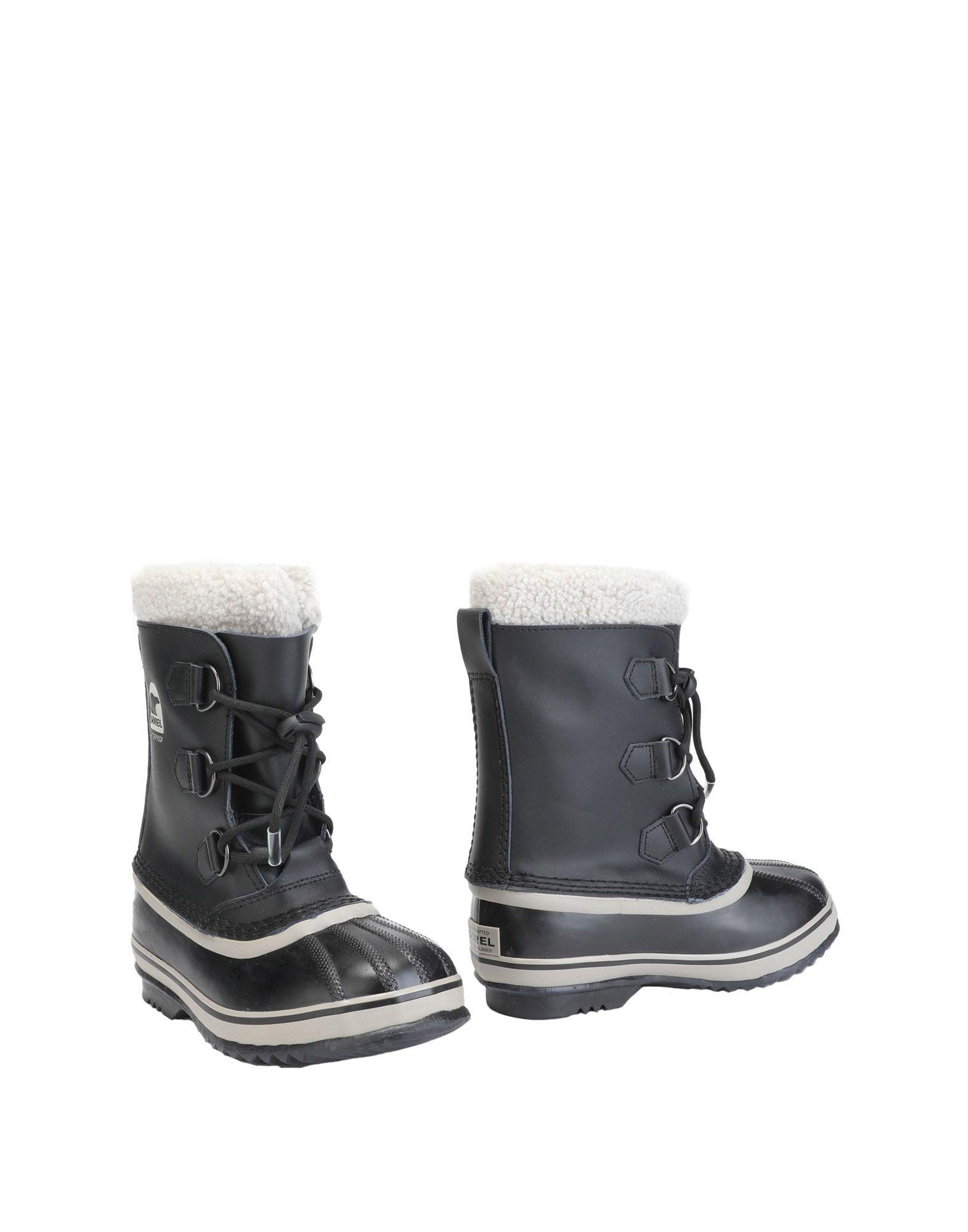 sorel black ankle boots