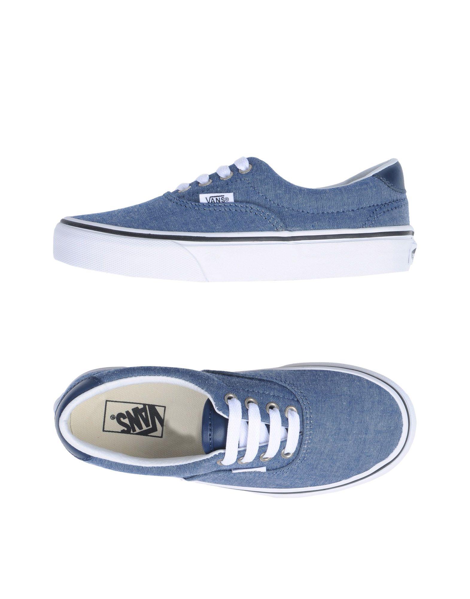plain blue vans