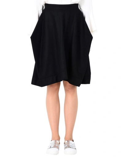 Shop Vivienne Westwood Anglomania Midi Skirts In Black