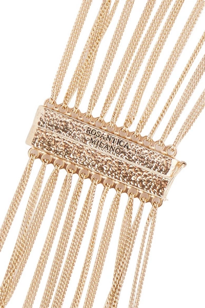Shop Rosantica Raissa Gold-tone Quartz Necklace
