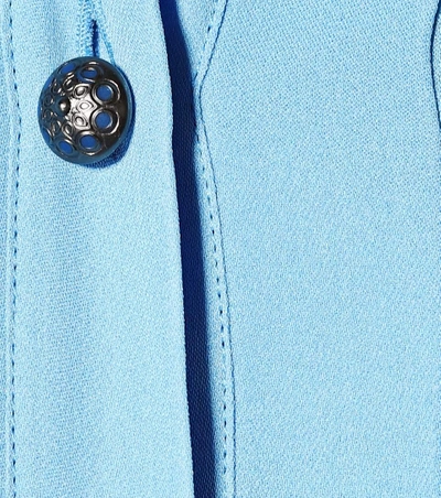 Shop Etro Silk Shirt In Blue