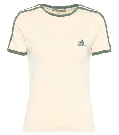 Shop Yeezy X Adidas Cotton T-shirt (season 5) In Beige