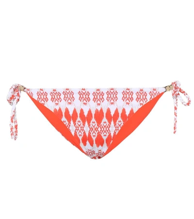 Shop Heidi Klein Reversible Bikini Bottoms In Orange