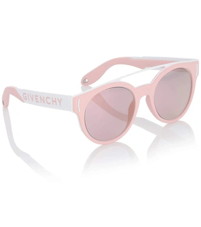 Shop Givenchy Round Sunglasses In Pink