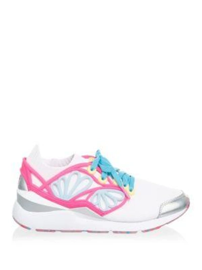 Shop Puma Pearl Cage Sneakers In White