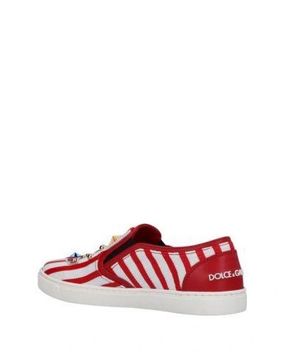 Shop Dolce & Gabbana Sneakers In Red