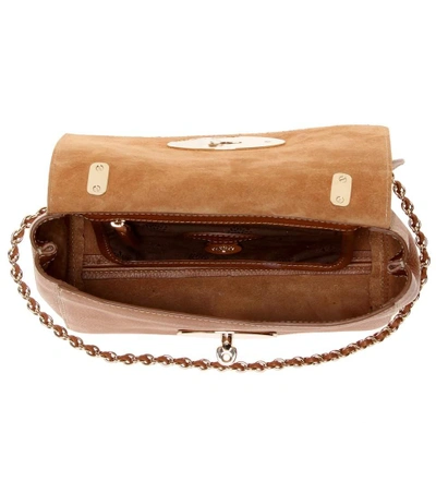 Shop Mulberry Leather Shoulder Bag In Brown