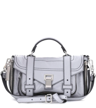 Shop Proenza Schouler Ps1+ Medium Leather Shoulder Bag