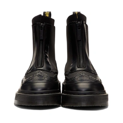 Dr. Martens Black Jemison Zip Boots | ModeSens