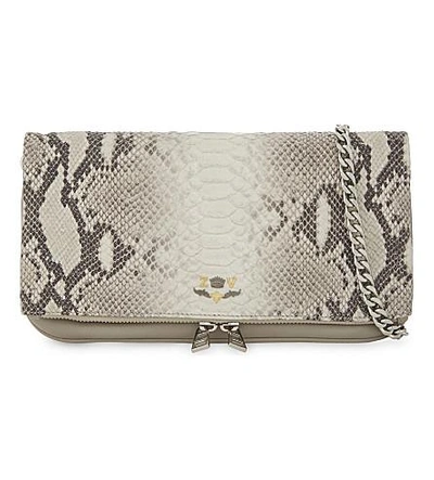 Zadig & Voltaire Soft Savage Rock Clutch - ShopStyle