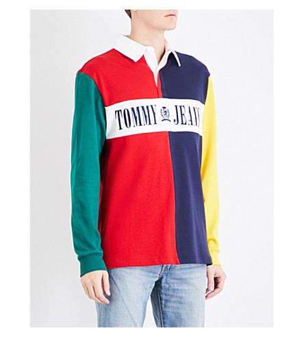 tommy jeans 90s rugby shirt