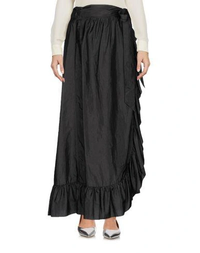 Shop Isabel Marant Maxi Skirts In Black