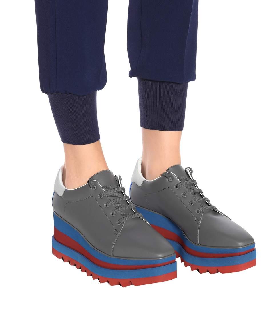 stella mccartney sneak elyse platform sneakers