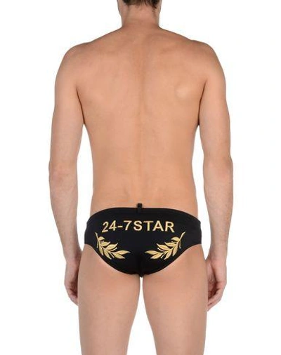 Shop Dsquared2 Bikini Bottoms In Black