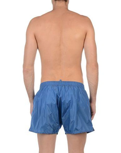 Shop Dsquared2 Swim Shorts In Blue