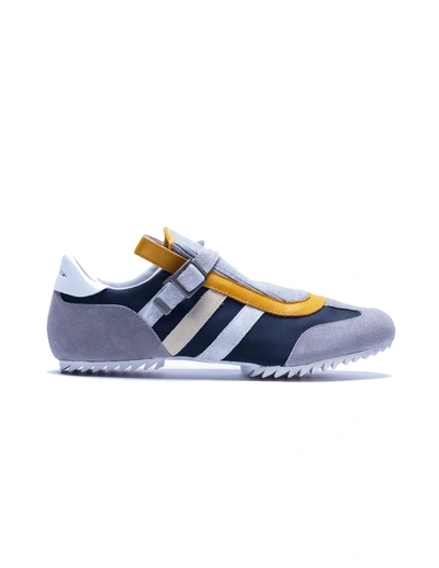 Shop Yohji Yamamoto Low Top Sneakers In Grey