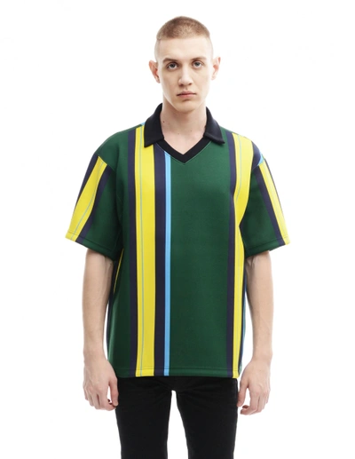 Shop Kolor Polyester T-shirt In Green