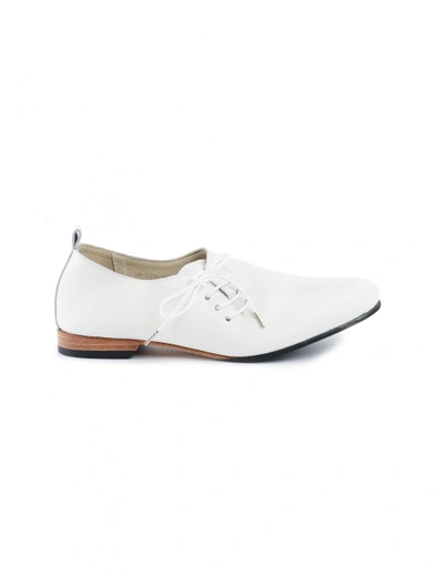 Shop Y's Leather Boots In White