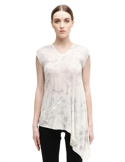 Shop Damir Doma Rayon Top In White