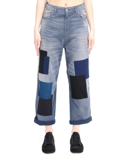 Shop Golden Goose Cotton Jeans In Blue