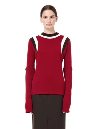 Shop Marni Wool Jumper In Red