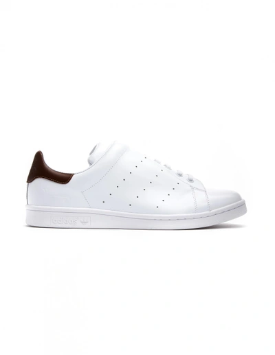 Shop Y's Leather Sneakers In White