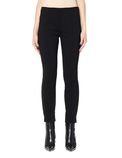 Shop The Row Cosso Wool Skinny Pants In Black