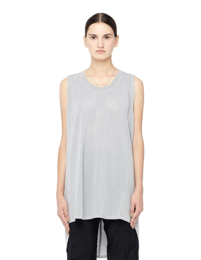 Shop Fear Of God Essential Tri-blend Tank In Grey