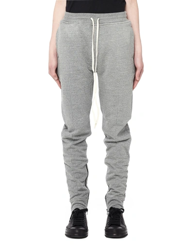 Shop Fear Of God Heavy Terry Everyday Sweatpants In Grey
