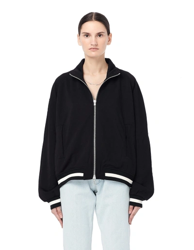 Shop Fear Of God The Track Jacket In Black