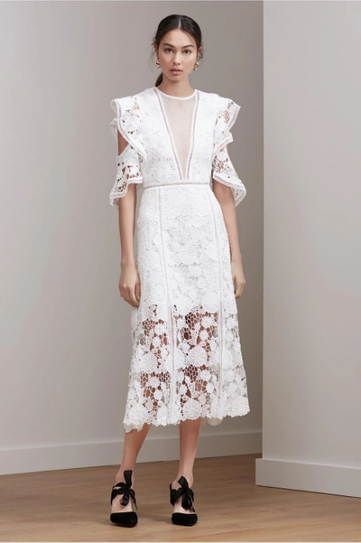 Shop Keepsake Frameless Midi Dress In Ivory