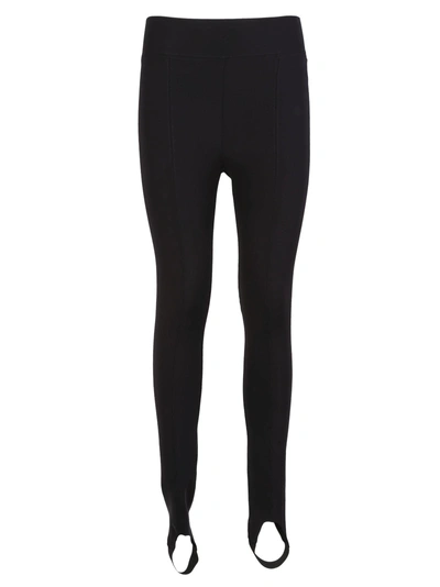 Shop Helmut Lang Classic Fitted Leggings In Nero