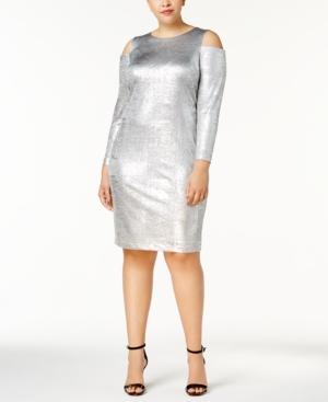 macys silver dress