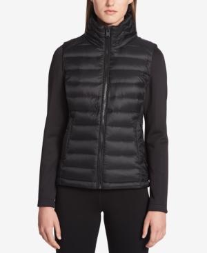 calvin klein performance puffer vest