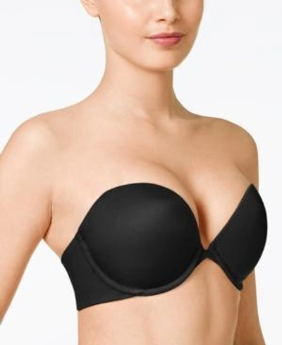 Shop Wacoal Amazing Assets Strapless Push-up Bra 854220 In Black