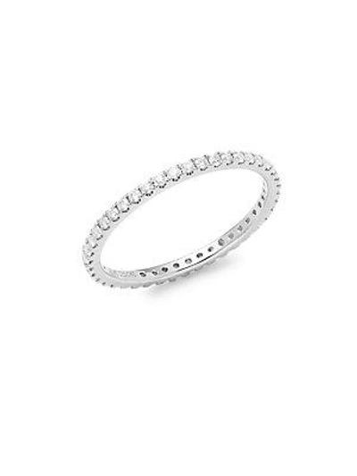 Shop Kc Designs Stack & Style Diamond & 14k White Gold Ring