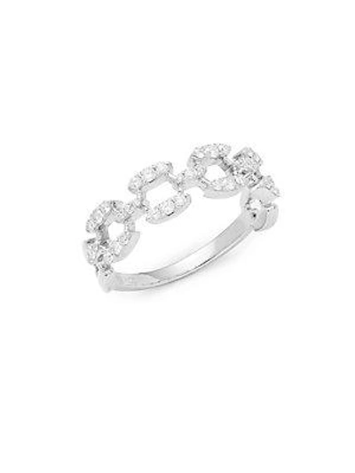 Shop Kc Designs Stack & Style Diamond & 14k White Gold Ring
