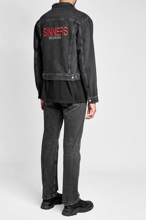 balenciaga sinners denim
